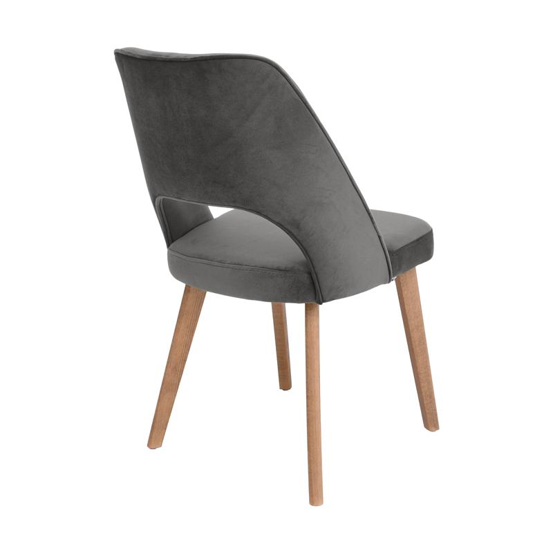 ΚΑΡΕΚΛΑ ΤΡΑΠΕΖΑΡΙΑΣ Τ-5 LUX ΑΝΘΡΑΚΙ ΥΦΑΣΜΑ 50x50x86εκ - Image 4