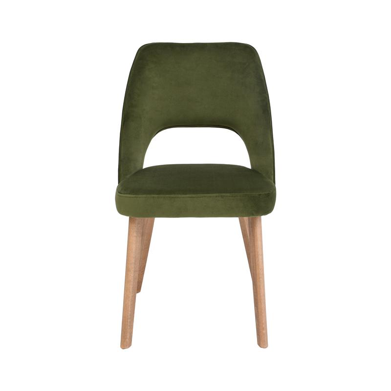 ΚΑΡΕΚΛΑ ΤΡΑΠΕΖΑΡΙΑΣ Τ-5 LUX ΠΡΑΣΙΝΟ ΥΦΑΣΜΑ 50x50x86εκ - Image 5