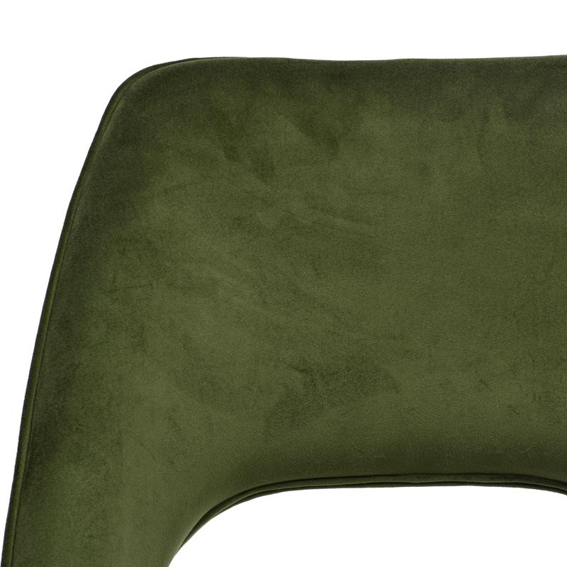 ΚΑΡΕΚΛΑ ΤΡΑΠΕΖΑΡΙΑΣ Τ-5 LUX ΠΡΑΣΙΝΟ ΥΦΑΣΜΑ 50x50x86εκ - Image 7