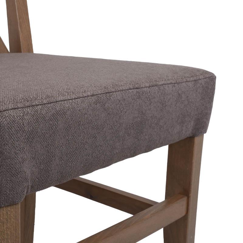 ΚΑΡΕΚΛΑ ΤΡΑΠΕΖΑΡΙΑΣ TX GREY OAK-ΚΑΦΕ 43x44x98εκ - Image 3