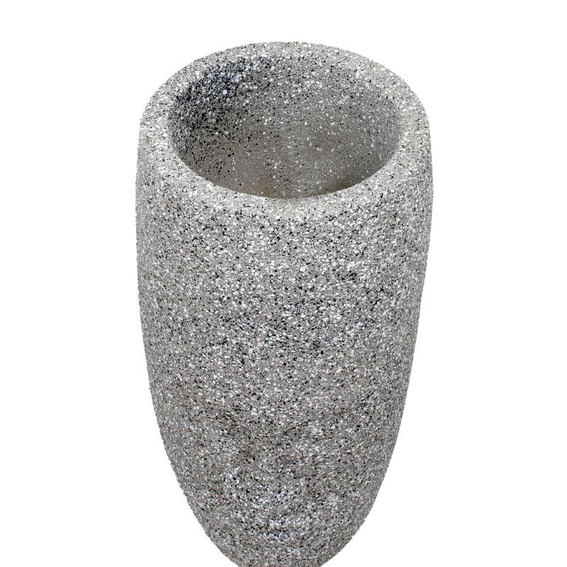 ΚΑΣΠΩ ΔΑΠΕΔΟΥ FL028 "Face" ΓΚΡΙ ΧΡΩΜΑ 31x30x68εκ - Image 4