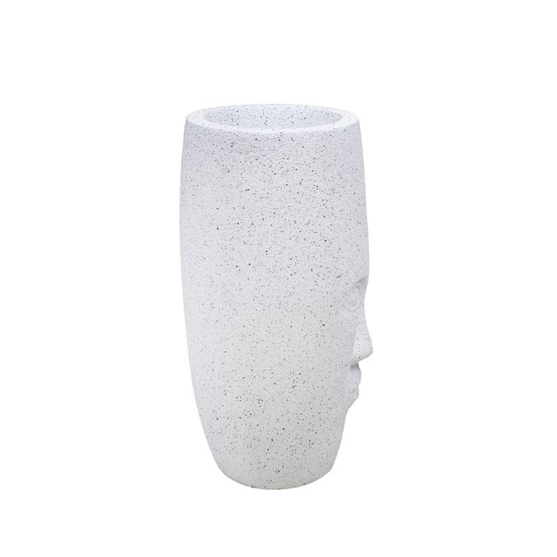 ΚΑΣΠΩ ΔΑΠΕΔΟΥ FL028 "Face" ΛΕΥΚΟ ΧΡΩΜΑ 31x30x68εκ - Image 3