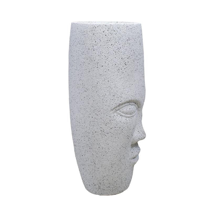 ΚΑΣΠΩ ΔΑΠΕΔΟΥ FL029 "Face" ΛΕΥΚΟ ΧΡΩΜΑ 38x38x88εκ - Image 3