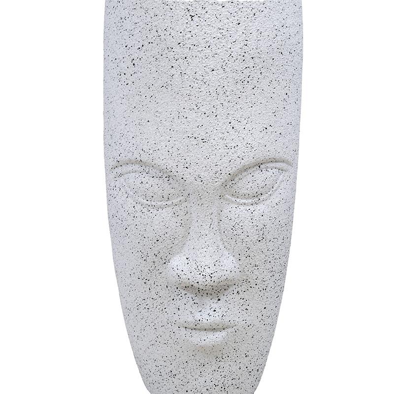 ΚΑΣΠΩ ΔΑΠΕΔΟΥ FL029 "Face" ΛΕΥΚΟ ΧΡΩΜΑ 38x38x88εκ - Image 4