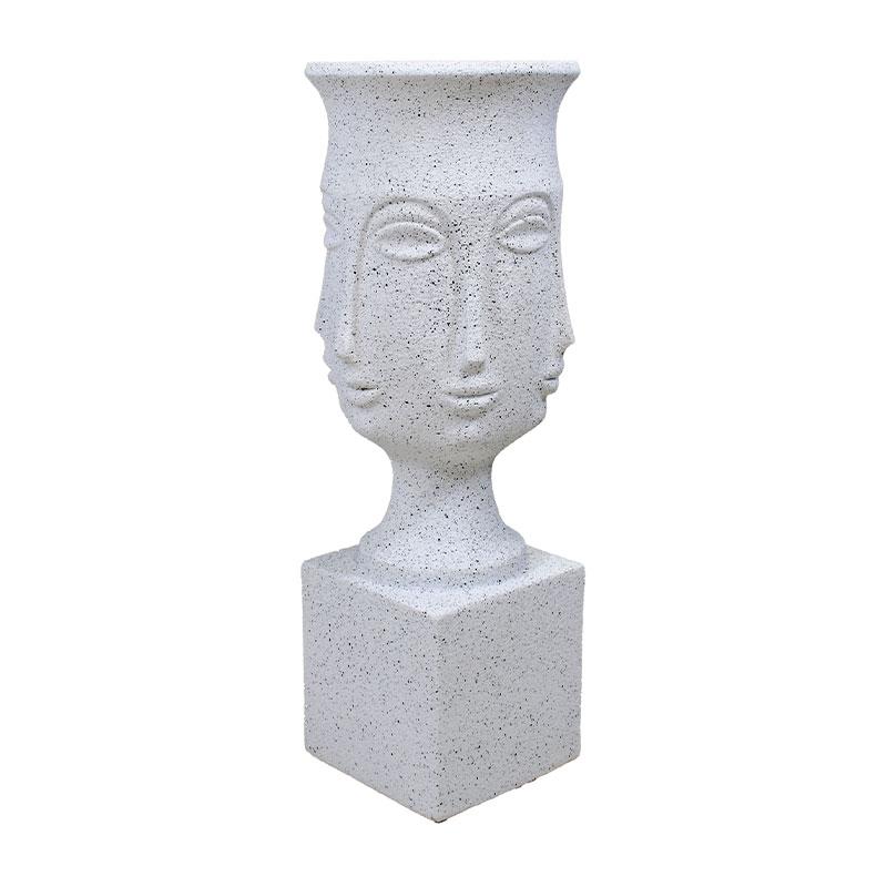 ΚΑΣΠΩ ΔΑΠΕΔΟΥ FL1996 "Face" ΛΕΥΚΟ ΧΡΩΜΑ 35x35x93εκ - Image 3