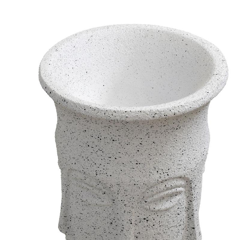 ΚΑΣΠΩ ΔΑΠΕΔΟΥ FL1996 "Face" ΛΕΥΚΟ ΧΡΩΜΑ 35x35x93εκ - Image 5