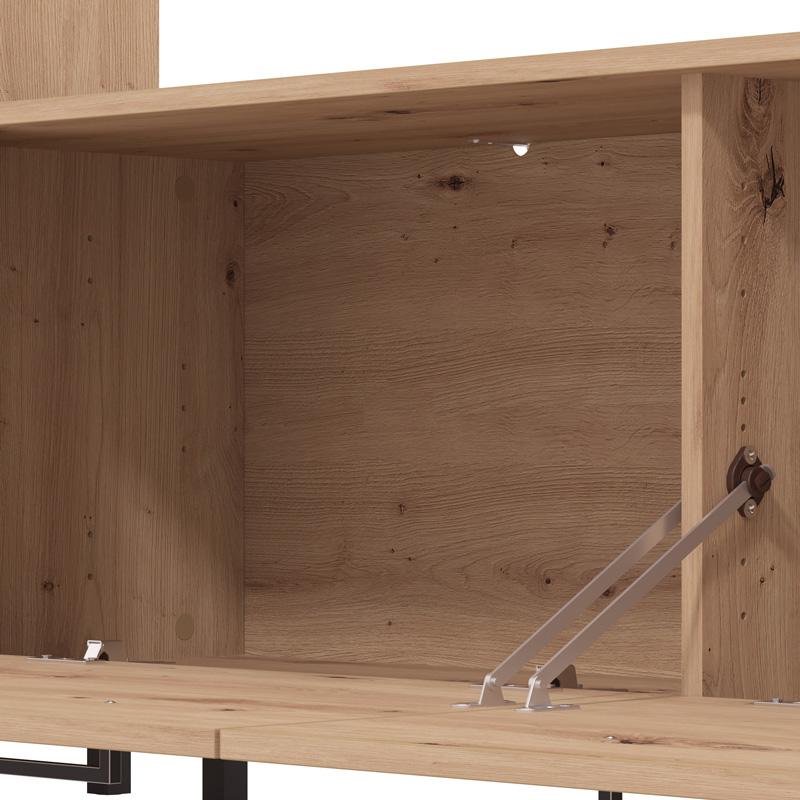 ΚΕΝΤΡΟ ΨΥΧΑΓΩΓΙΑΣ-ΣΥΝΘΕΣΗ DURHAM AH ARTISAN OAK 299x40x193εκ - Image 6