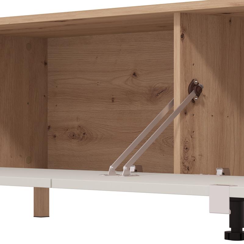 ΚΕΝΤΡΟ ΨΥΧΑΓΩΓΙΑΣ-ΣΥΝΘΕΣΗ NORWICH ARTISAN ΟΑΚ/CASHMERE 234x40x197εκ - Image 8