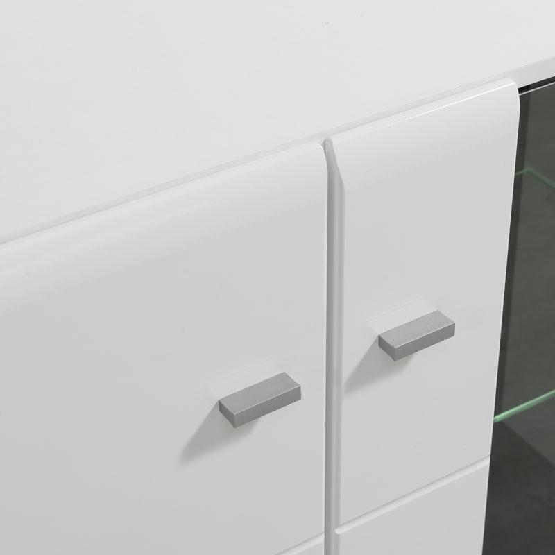 ΚΕΝΤΡΟ ΨΥΧΑΓΩΓΙΑΣ-ΣΥΝΘΕΣΗ PRATO ΛΕΥΚΟ-ΜΑΥΡΟ-ΛΕΥΚΗ ΛΑΚΑ 264x41x182εκ - Image 6