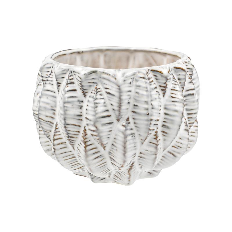 ΚΕΡΑΜΙΚΗ ΚΟΥΠ FL23906 ΛΕΥΚΟ ΧΡΩΜΑ 19x14εκ