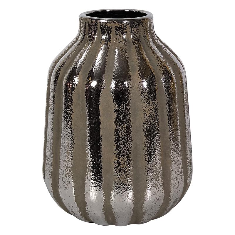 ΚΕΡΑΜΙΚΟ ΒΑΖΟ FL134002 ΑΣΗΜΙ-SAND 21x27εκ