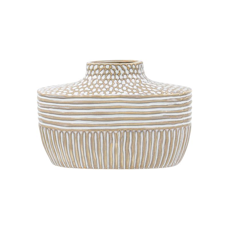 ΚΕΡΑΜΙΚΟ BAZO FL23764 ΜΠΕΖ-ΛΕΥΚΟ ΧΡΩΜΑ 31x11x20εκ