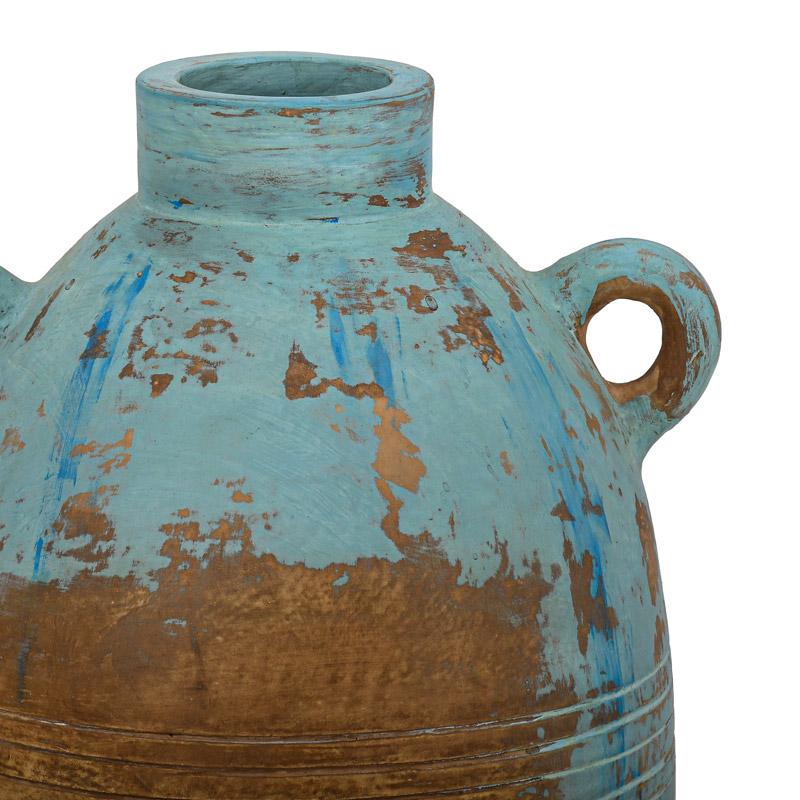 ΚΕΡΑΜΙΚΟ ΒΑΖΟ FL3023 ΧΡΩΜΑ ΒΕΡΑΜΑΝ - ΚΑΦΕ 29x40εκ - Image 3