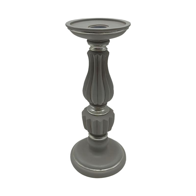 ΚΗΡΟΠΟΓΙΟ ΑΣΗΜΙ ΧΡΩΜΑ 11x11x25,5εκ sls