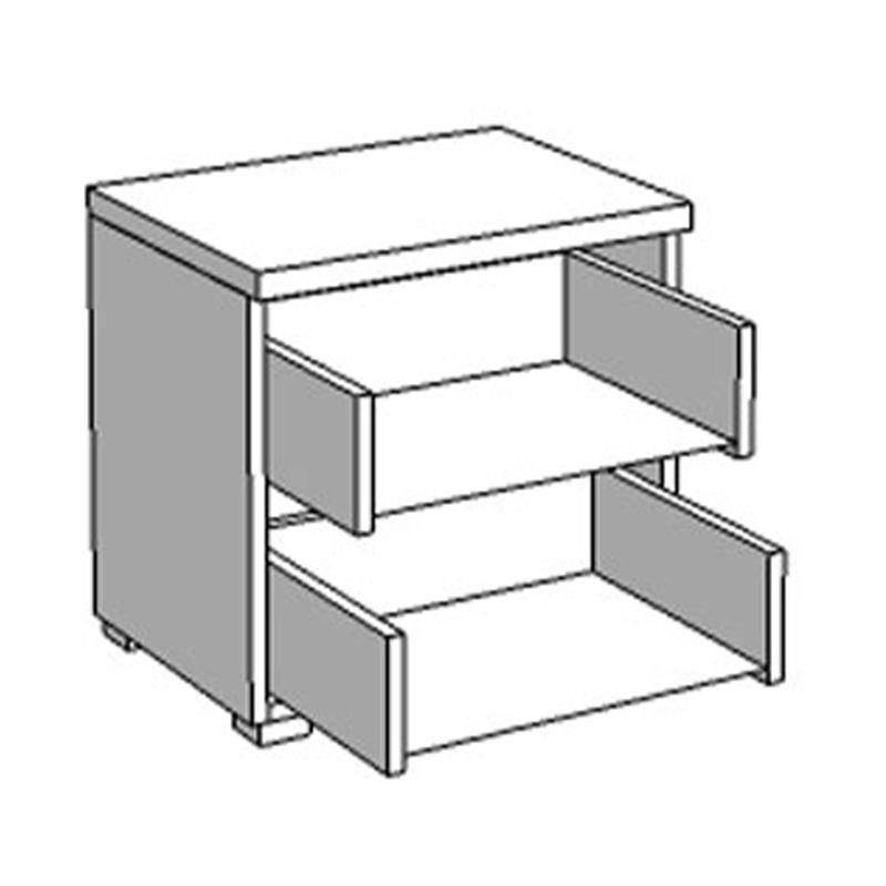 ΚΟΜΟΔΙΝΟ DADO NO2F ARTISAN OAK 44,5x33,5x43εκ - Image 5