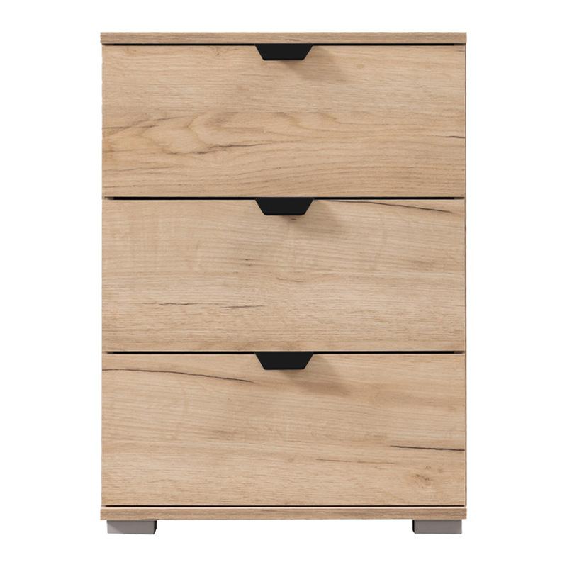 ΚΟΜΟΔΙΝΟ DUERO 3F ARTISAN OAK 45x40x63εκ - Image 3