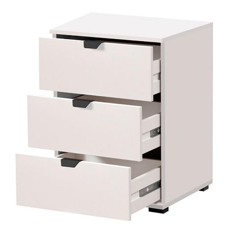 ΚΟΜΟΔΙΝΟ DUERO 3F ΛΕΥΚΟ ΧΡΩΜΑ 45x40x63εκ - Image 4