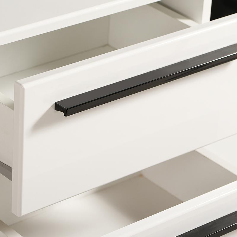 ΚΟΜΟΔΙΝΟ KSANTI NO2F ΛΕΥΚΟ-ΛΕΥΚΗ ΛΑΚΑ 44.5x33.5x42.5εκ - Image 5