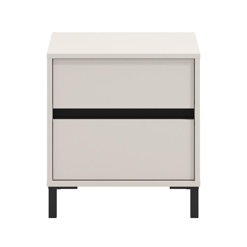 ΚΟΜΟΔΙΝΟ MARRON NO2F CASHMERE/ΜΑΥΡΟ ΜΑΤΤ ΧΡΩΜΑ 48x40x52εκ - Image 3