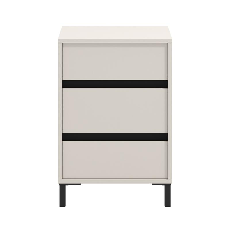 ΚΟΜΟΔΙΝΟ MARRON NO3F CASHMERE/ΜΑΥΡΟ ΜΑΤΤ ΧΡΩΜΑ 48x40x71εκ - Image 3