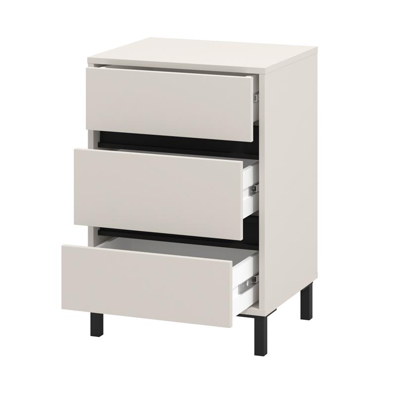 ΚΟΜΟΔΙΝΟ MARRON NO3F CASHMERE/ΜΑΥΡΟ ΜΑΤΤ ΧΡΩΜΑ 48x40x71εκ - Image 5