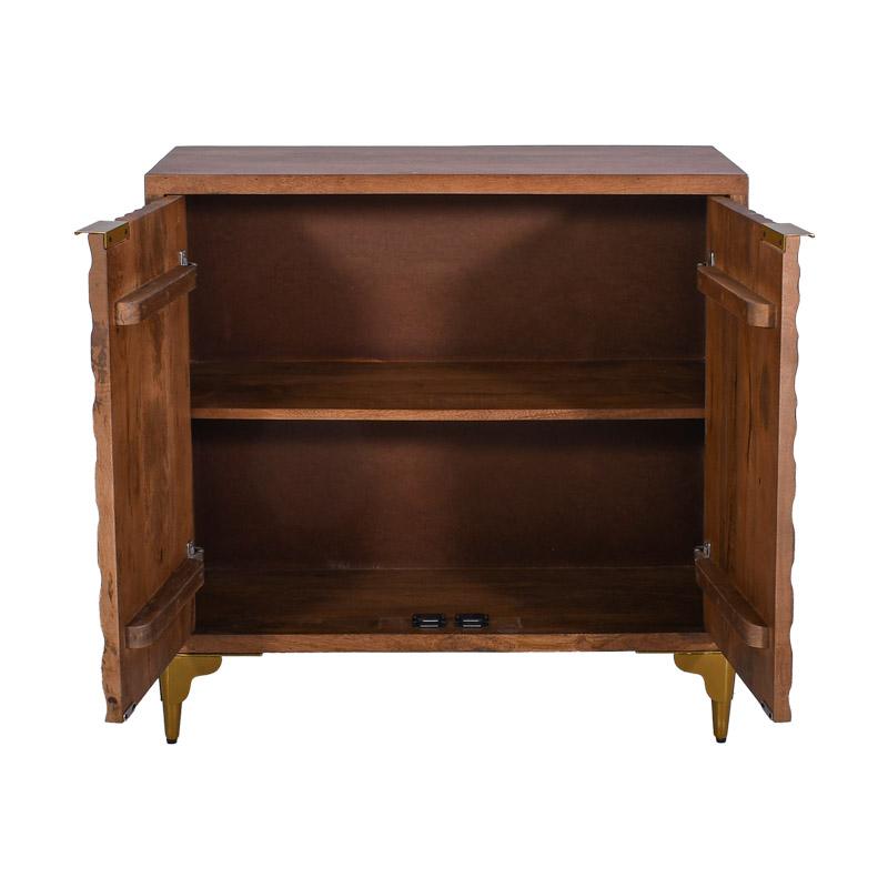 ΚΟΜΟΤΑ Amrita ΚΑΦΕ ΧΡΩΜΑ 85x40x85εκ - Image 3