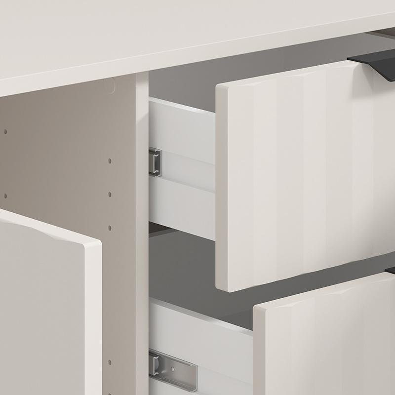 ΚΟΜΟΤΑ-ΜΠΟΥΦΕΣ BREST 4Κ4F CASHMERE-CASHMERE ΜΑΤ ΧΡΩΜΑ 183x40x91εκ - Image 6