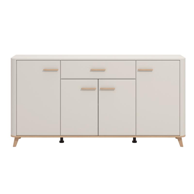 ΚΟΜΟΤΑ-ΜΠΟΥΦΕΣ DARWEN 180 4K1F4V CASHMERE/ARTISAN OAK/CASHMERE MATT FOIL 180x40x90εκ - Image 3