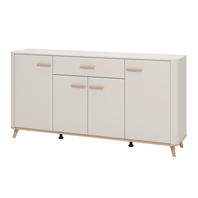 ΚΟΜΟΤΑ-ΜΠΟΥΦΕΣ DARWEN 180 4K1F4V CASHMERE/ARTISAN OAK/CASHMERE MATT FOIL 180x40x90εκ - Image 5