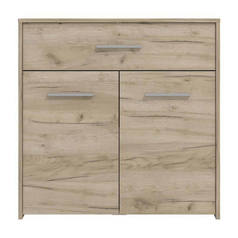 ΚΟΜΟΤΑ-ΜΠΟΥΦΕΣ GARONA 2K1F GREY OAK ΧΡΩΜΑ 80,5x33x80,5εκ - Image 3