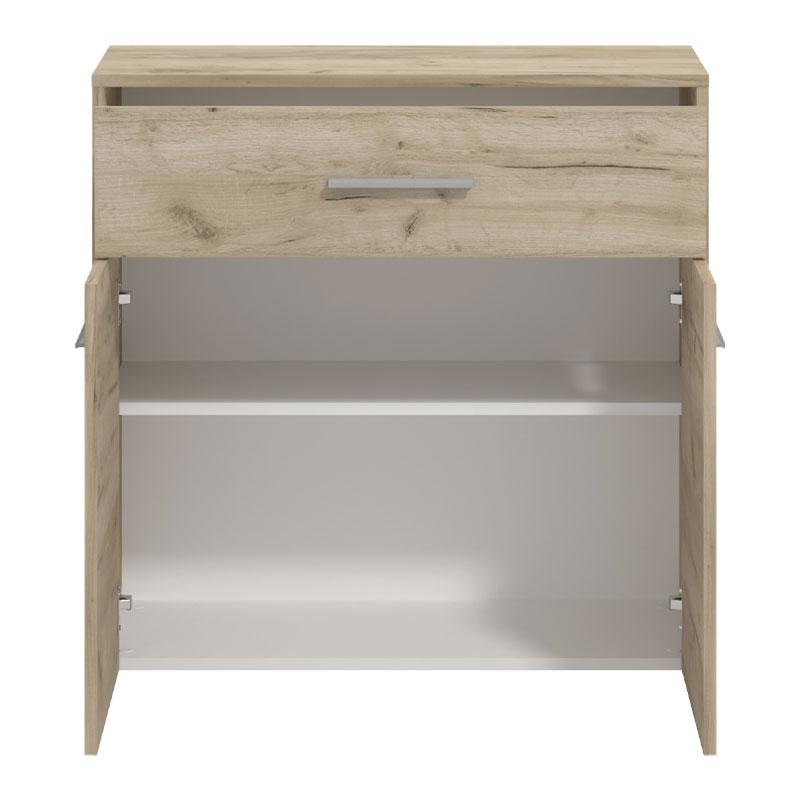 ΚΟΜΟΤΑ-ΜΠΟΥΦΕΣ GARONA 2K1F GREY OAK ΧΡΩΜΑ 80,5x33x80,5εκ - Image 4