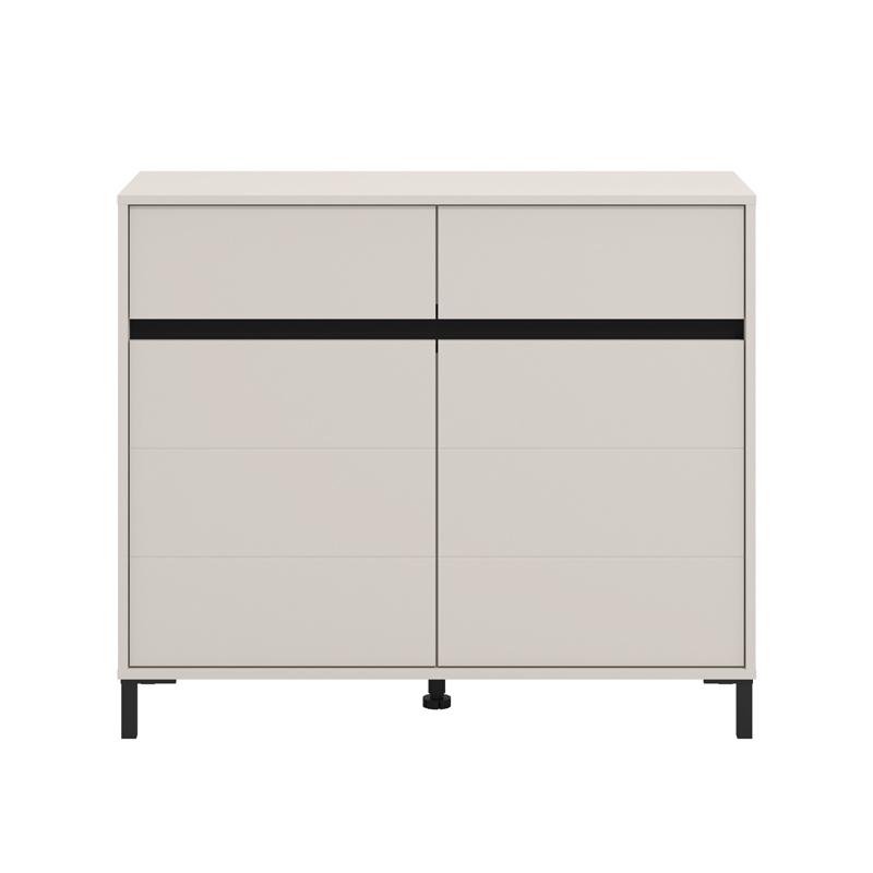 ΚΟΜΟΤΑ-ΜΠΟΥΦΕΣ MARRON 106 2K2F2V CASHMERE/ΜΑΥΡΟ ΜΑΤΤ ΧΡΩΜΑ 106x40x90εκ - Image 3