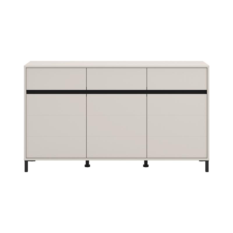 ΚΟΜΟΤΑ-ΜΠΟΥΦΕΣ MARRON 157 3K3F3V CASHMERE/ΜΑΥΡΟ ΜΑΤΤ ΧΡΩΜΑ 157x40x90εκ - Image 3