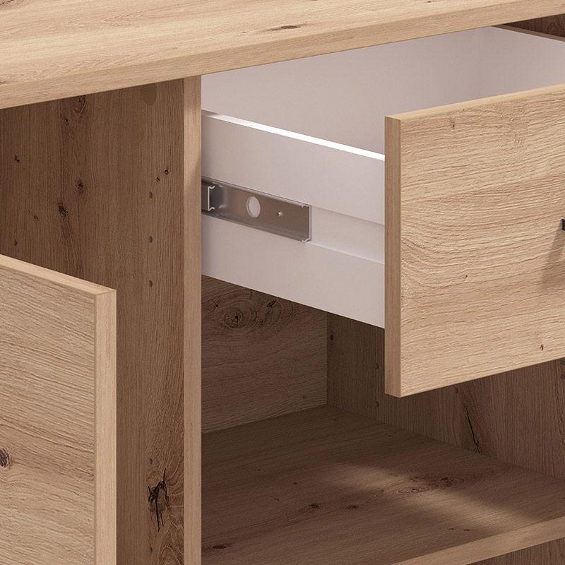 ΚΟΜΟΤΑ-ΜΠΟΥΦΕΣ VIENNE 2K1F ARTISAN ΧΡΩΜΑ 93x40x90εκ - Image 6