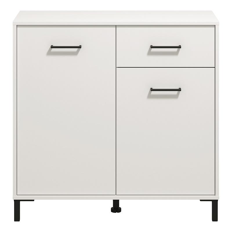 ΚΟΜΟΤΑ-ΜΠΟΥΦΕΣ VIENNE 2K1F ΛΕΥΚΟ ΧΡΩΜΑ 93x40x90εκ - Image 3