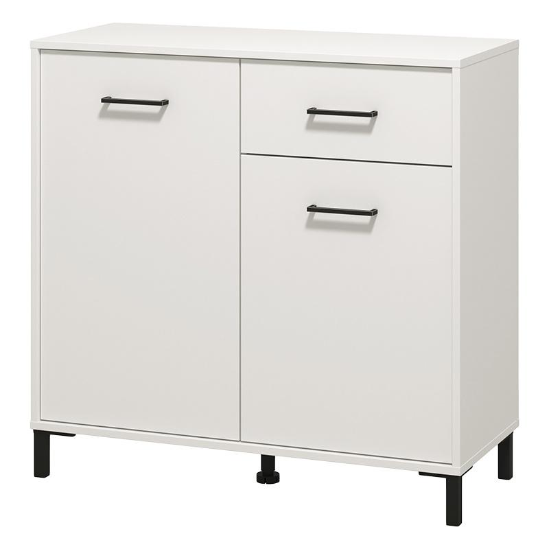 ΚΟΜΟΤΑ-ΜΠΟΥΦΕΣ VIENNE 2K1F ΛΕΥΚΟ ΧΡΩΜΑ 93x40x90εκ - Image 5