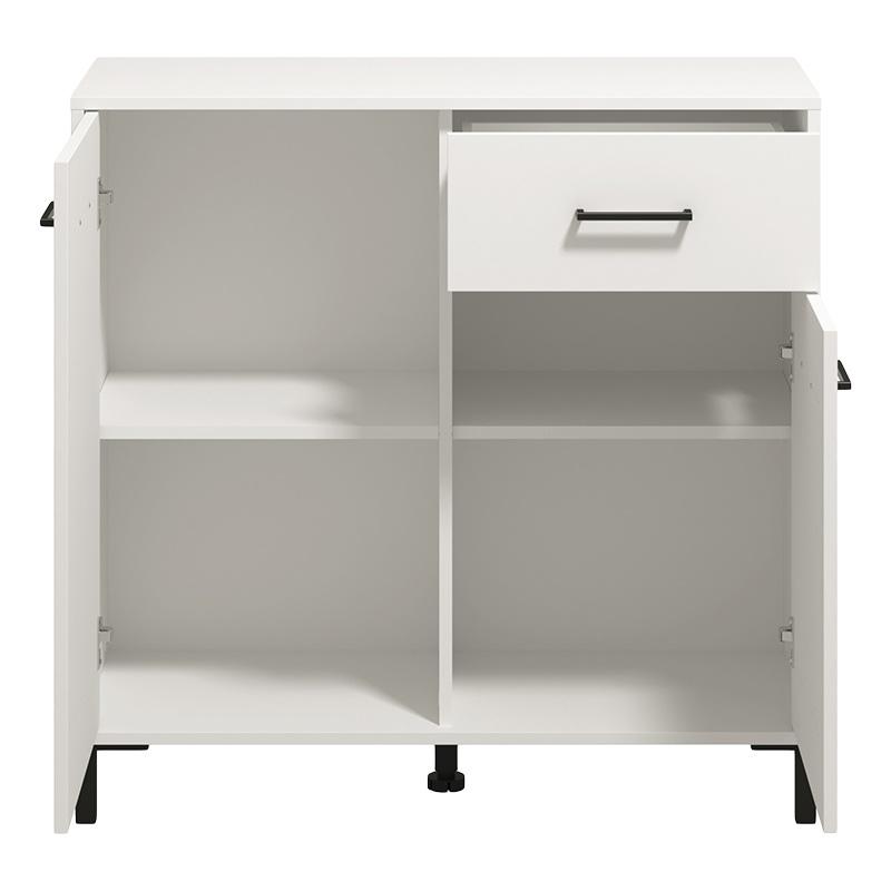 ΚΟΜΟΤΑ-ΜΠΟΥΦΕΣ VIENNE 2K1F ΛΕΥΚΟ ΧΡΩΜΑ 93x40x90εκ - Image 6