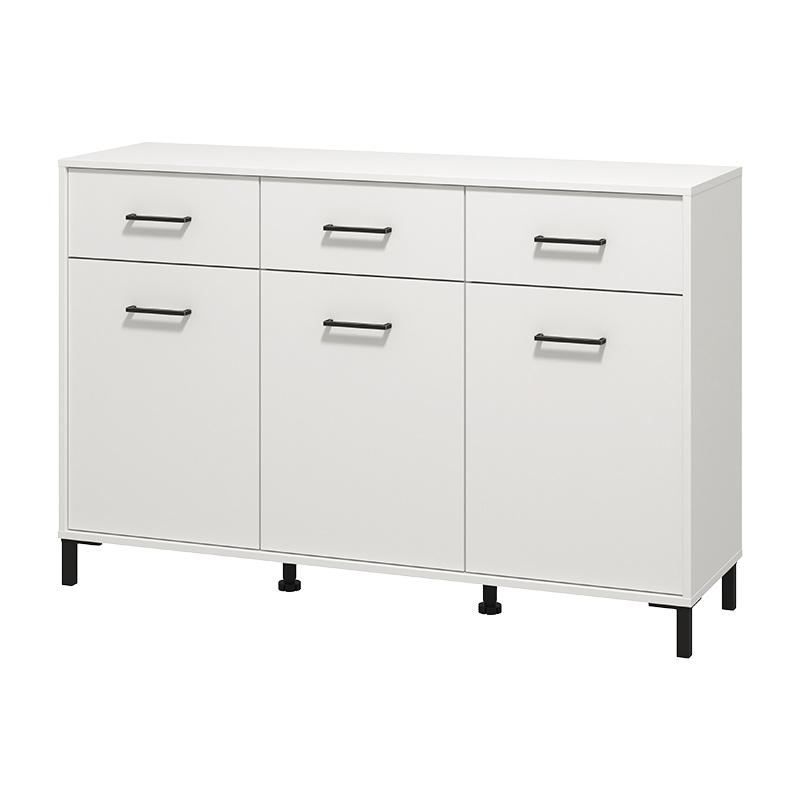 ΚΟΜΟΤΑ-ΜΠΟΥΦΕΣ VIENNE 3K3F ΛΕΥΚΟ ΧΡΩΜΑ 138x40x90εκ - Image 6