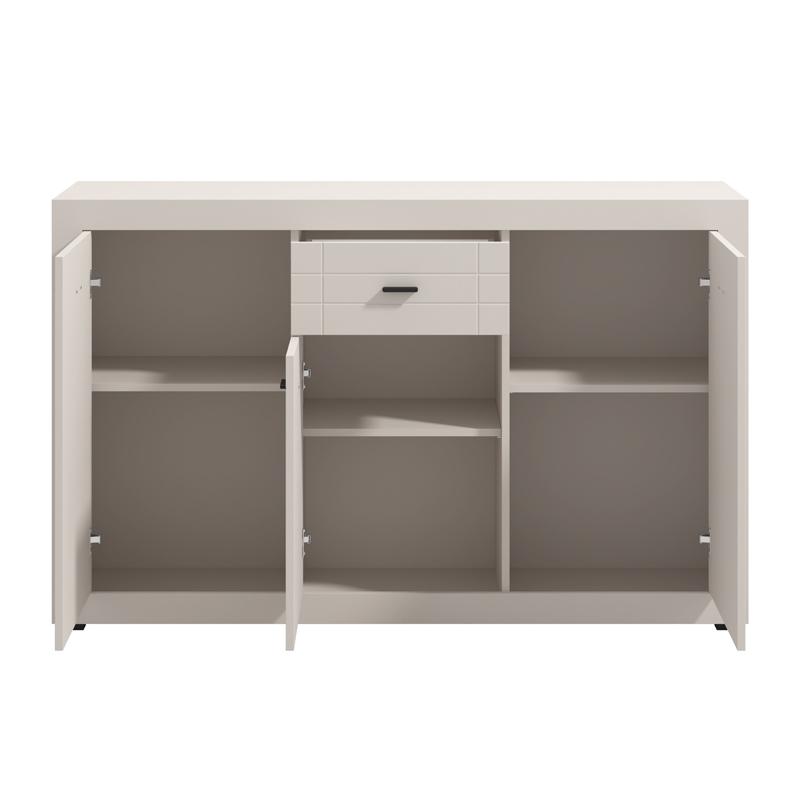 ΚΟΜΟΤΑ-ΜΠΟΥΦΕΣ WARWICK 147 3K1F3V CASHMERE/CASHMERE MATT FOIL 148x42x92εκ - Image 4