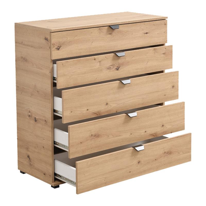 ΚΟΜΟΤΑ-ΣΥΡΤΑΡΙΕΡΑ DUERO 5F 90 ARTISAN OAK 90x40x95εκ - Image 4