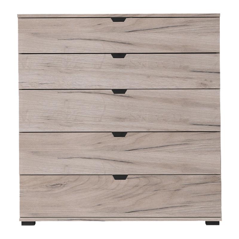 ΚΟΜΟΤΑ-ΣΥΡΤΑΡΙΕΡΑ DUERO 5F 90 GREY OAK 90x40x95εκ - Image 3