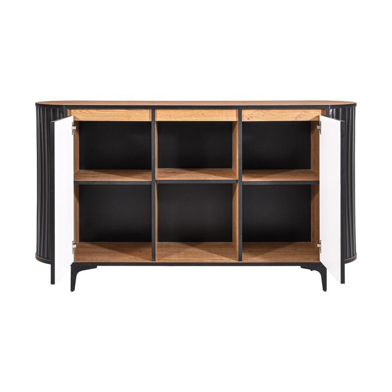 ΚΟΜΟΤΑ "Premium h85" RUSTIC OAK ΧΡΩΜΑ 160x45x85εκ - Image 3