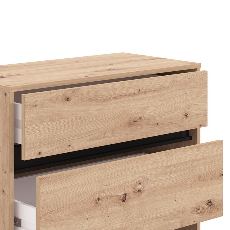 ΚΟΜΟΤΑ-ΣΥΡΤΑΡΙΕΡΑ MARRON 80 3F ARTISAN OAK/ΜΑΥΡΟ ΜΑΤΤ ΧΡΩΜΑ 80x40x90εκ - Image 6