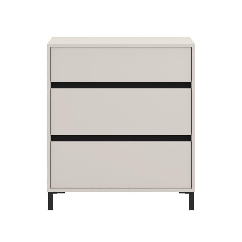 ΚΟΜΟΤΑ-ΣΥΡΤΑΡΙΕΡΑ MARRON 80 3F CASHMERE/ΜΑΥΡΟ ΜΑΤΤ ΧΡΩΜΑ 80x40x90εκ - Image 3
