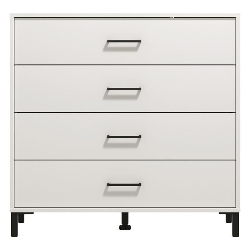 ΚΟΜΟΤΑ-ΣΥΡΤΑΡΙΕΡΑ VIENNE 4F ΛΕΥΚΟ ΧΡΩΜΑ 93x40x90εκ - Image 4