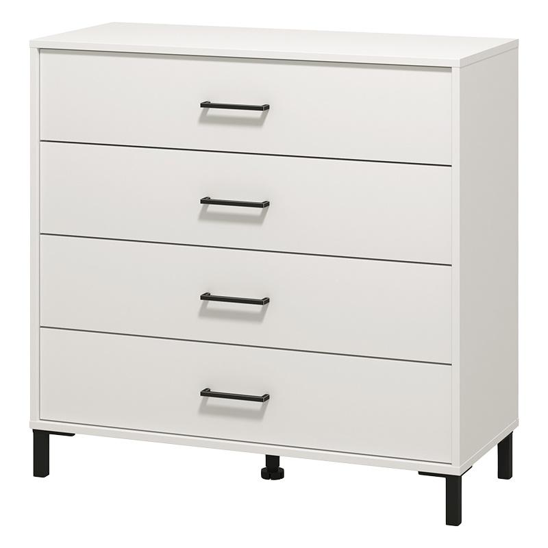 ΚΟΜΟΤΑ-ΣΥΡΤΑΡΙΕΡΑ VIENNE 4F ΛΕΥΚΟ ΧΡΩΜΑ 93x40x90εκ - Image 6