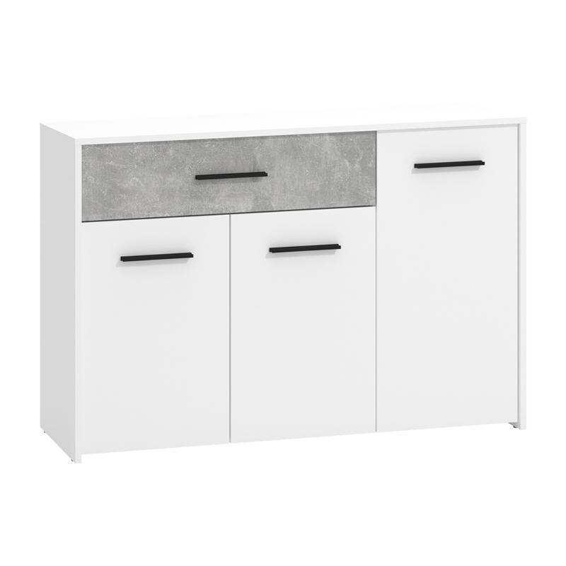 ΚΟΜΟΤΑ VARADERO 3K1F ΛΕΥΚΟ-CONCRETE 119x33x80,5εκ