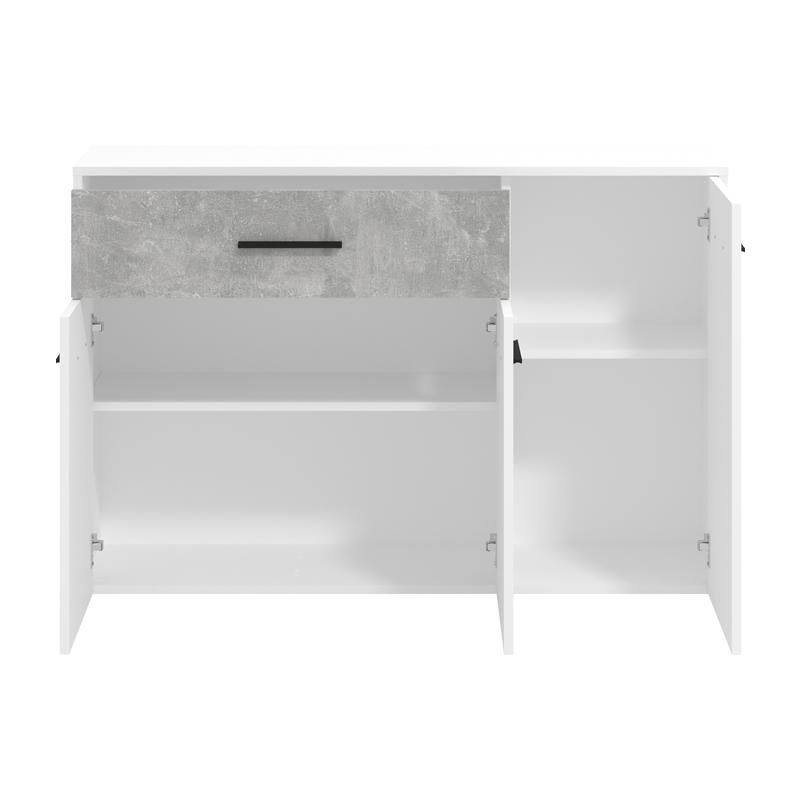 ΚΟΜΟΤΑ VARADERO 3K1F ΛΕΥΚΟ-CONCRETE 119x33x80,5εκ - Image 4