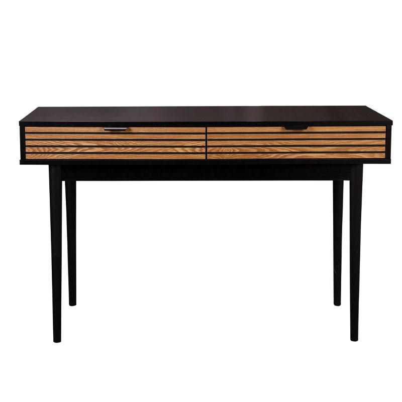 ΚΟΝΣΟΛΑ Brooklyn Μαυρο-Φυσικό 100x35x80εκ - Image 3