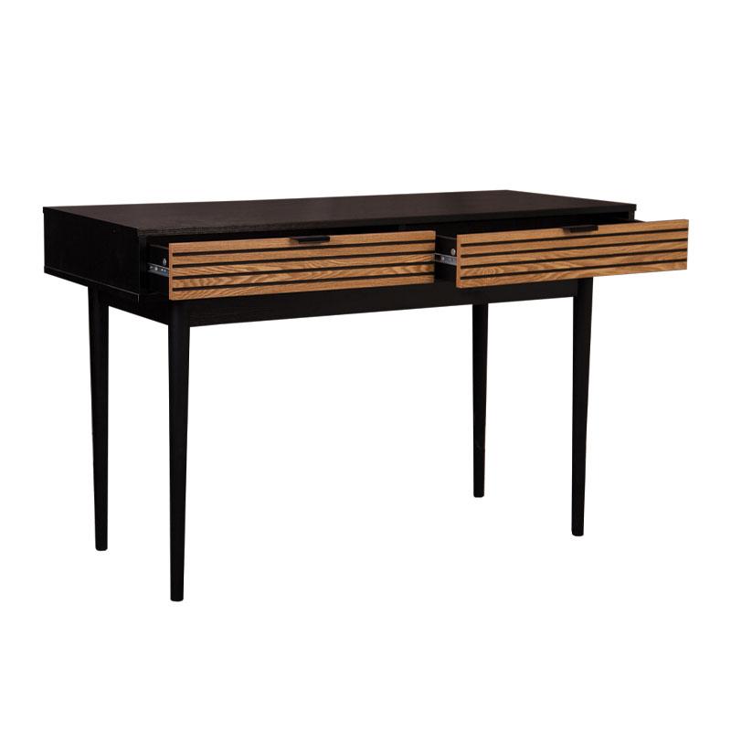 ΚΟΝΣΟΛΑ Brooklyn Μαυρο-Φυσικό 100x35x80εκ - Image 4